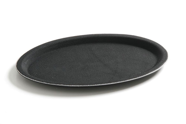 HENDI Serviertablett rutschfest – oval – 200 × 265 mm – Produktansicht
