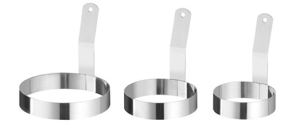 HENDI Ei-Ring mit Griff – Ø 128 × H 125 mm – Weitere Produktansicht