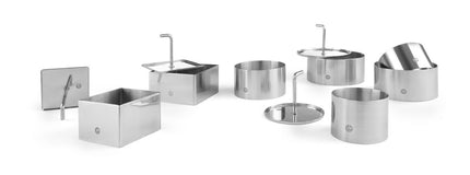 HENDI Speisering – rund – Ø 60 × H 45 mm – weitere Produktansicht