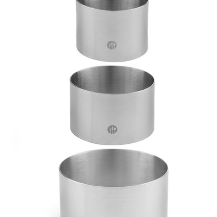HENDI Speisering – rund – Ø 60 × H 45 mm – weitere Produktansicht