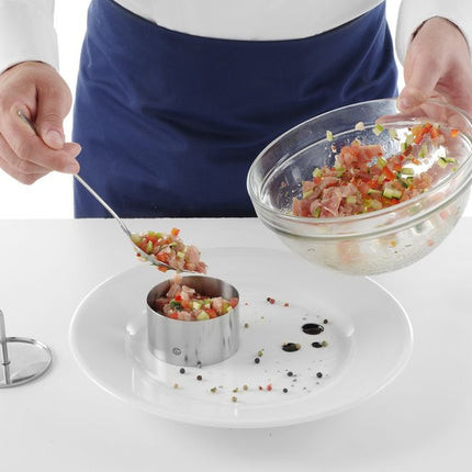 HENDI Speisering und Drücker – rund – Ø 80 × H 45 mm – weitere Produktansicht