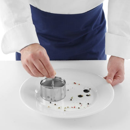 HENDI Speisering und Drücker – rund – Ø 80 × H 45 mm – weitere Produktansicht