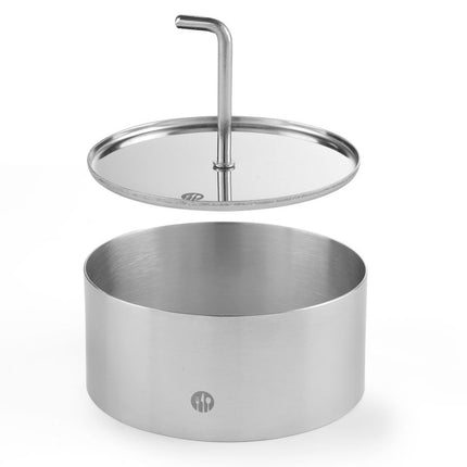 HENDI Speisering und Drücker – rund – Ø 100 × H 45 mm – weitere Produktansicht