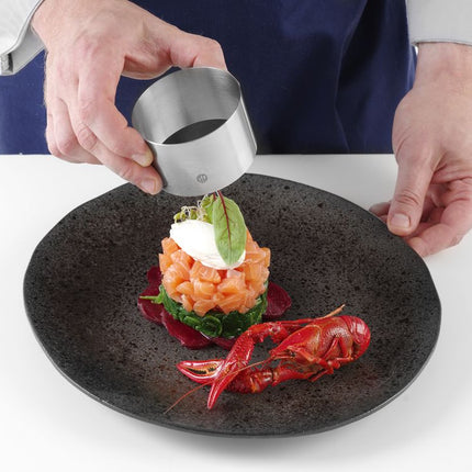 HENDI Speisering – rund – Ø 90 × H 45 mm – weitere Produktansicht