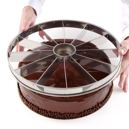 HENDI Tortenteiler – 12 Portionen – Ø 320 mm – Weitere Produktansicht