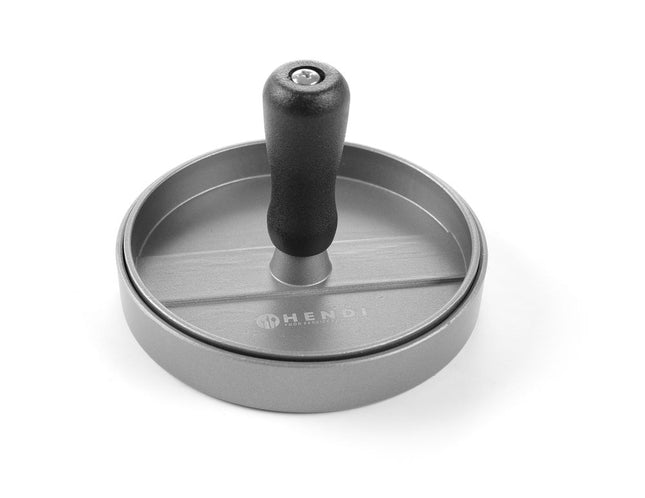 HENDI Hamburgerpresse – Ø 120 × H 80 mm – Produktansicht