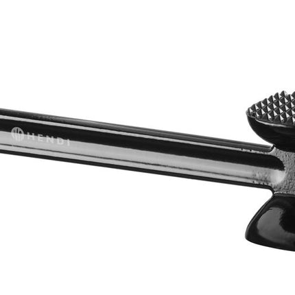 HENDI Fleischklopfer – Schwarz – 255 × 65 × H 70 mm – Produktansicht