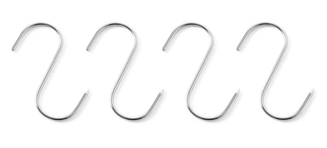 HENDI Fleischerhaken – 90 × 4 mm – 4 Stück – Produktansicht