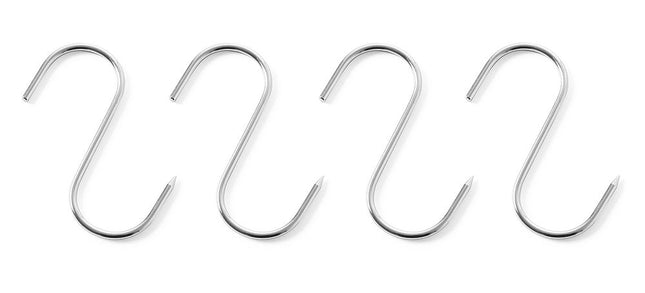 HENDI Fleischerhaken – 130 × 5 mm – 4 Stück – Produktansicht