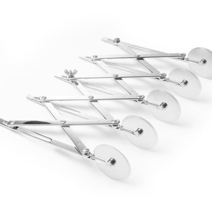 HENDI Teigschneider 5 Räder – 222 × 56 × 55 mm – Produktansicht
