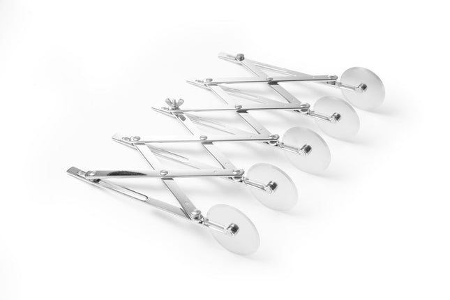 HENDI Teigschneider 5 Räder – 222 × 56 × 55 mm – Produktansicht