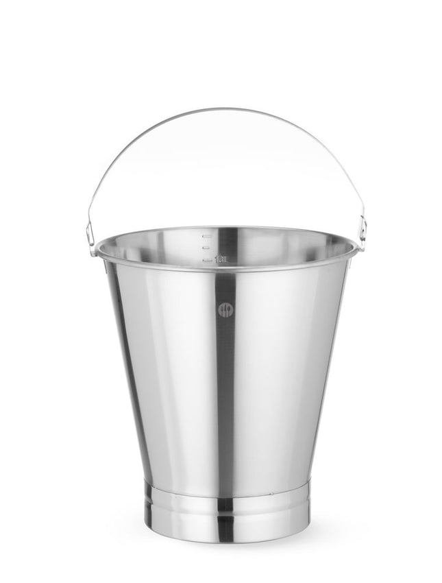 HENDI Eimer mit verstärktem Boden Profi Line – Profi Line – 10 l – Ø 280 × H 265 mm – Produktansicht