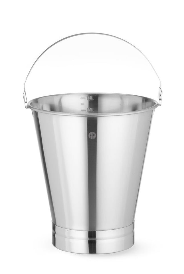 HENDI Eimer mit verstärktem Boden Profi Line – Profi Line – 15 l – Ø 305 × H 330 mm – Produktansicht