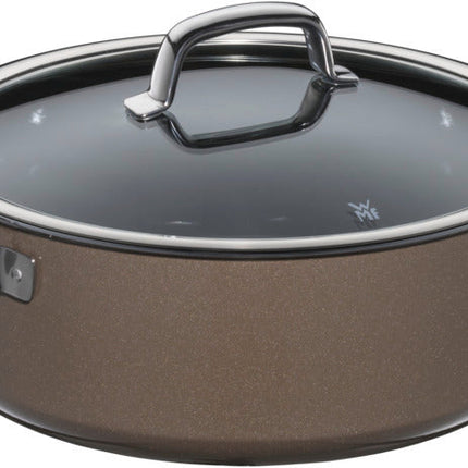 WMF Bratentopf Fusiontec Min,28cm,Dark Brass