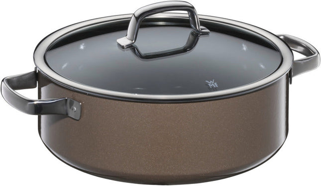 WMF Bratentopf Fusiontec Min,28cm,Dark Brass