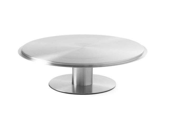 HENDI Drehbarer Kuchenständer – Ø 300 × H 90 mm – Produktansicht