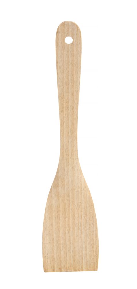 HENDI Gebogener Holzspatel – 320 × 70 mm – 2 Stück – Produktansicht