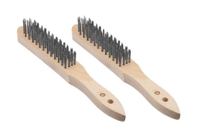 HENDI Drahtbürste – 290 mm – 2 Stück – Produktansicht