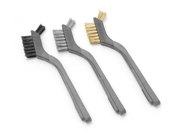 HENDI Drahtbürsten-Set – schmal - 3 Stk – 3 Stk – 178 mm – Produktansicht