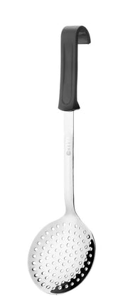 HENDI Schaumlöffel – rund – Schwarz – 370 × 105 mm – Produktansicht