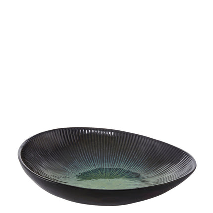 4 Stück WMF Schale coup oval DEEP OCEAN grün 26x23cm