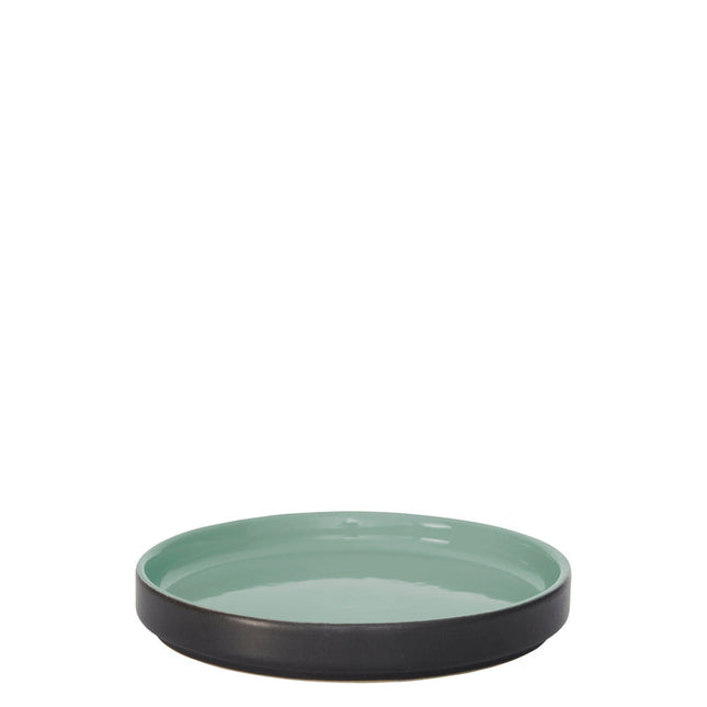 6 Stück WMF Teller flach GEO grün Ø 14 cm