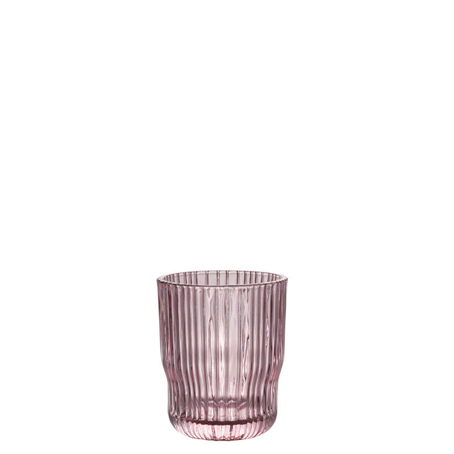 6 Stück WMF Glas rose H 9,6 cm