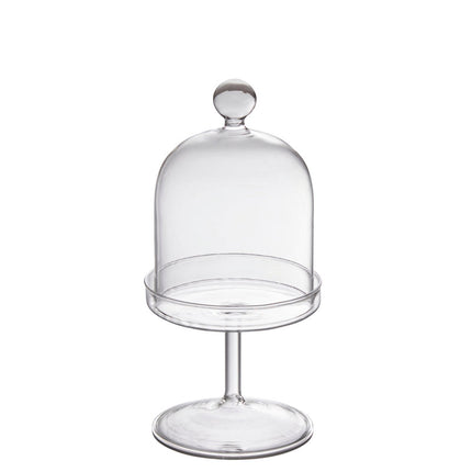 WMF Cloche Glas auf Fuss H 21 cm