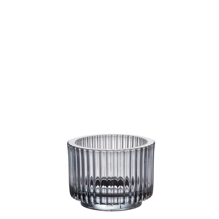 6 Stück WMF Windlicht rauch H 7 cm