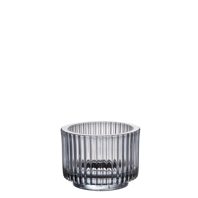 6 Stück WMF Windlicht rauch H 7 cm