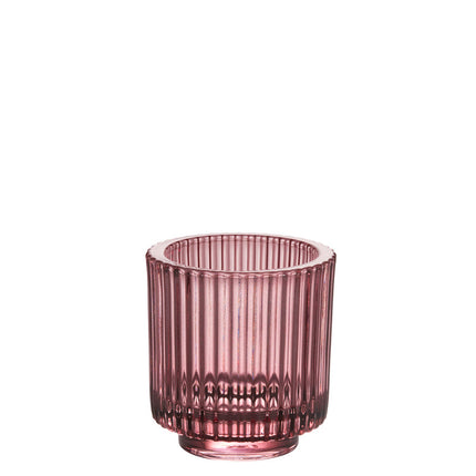 6 Stück WMF Windlicht rose H 8,5 cm