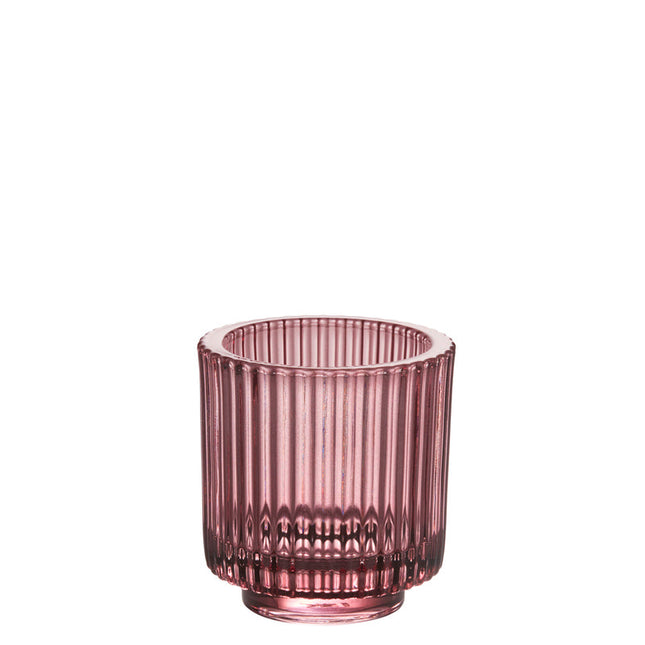 6 Stück WMF Windlicht rose H 8,5 cm