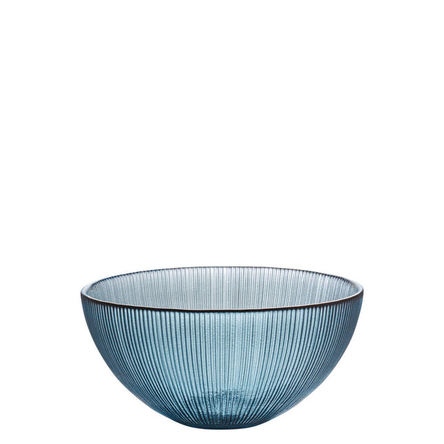 4 Stück WMF Glasschale M blaugrün H 7,5 cm