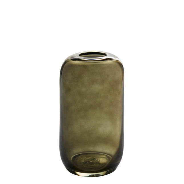 WMF Glasvase mossgrün H 25,5 cm