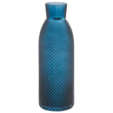 WMF Glasvase dunkelblau H 40,5 cm