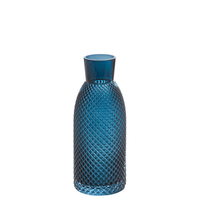 WMF Glasvase dunkelblau H 30,5 cm
