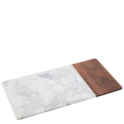 WMF Platte Marmor/Holz rechte. 38,1x20x1,5cm