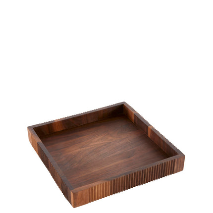 WMF Tablett Holz (Walnuss) quad. 25x25x4cm