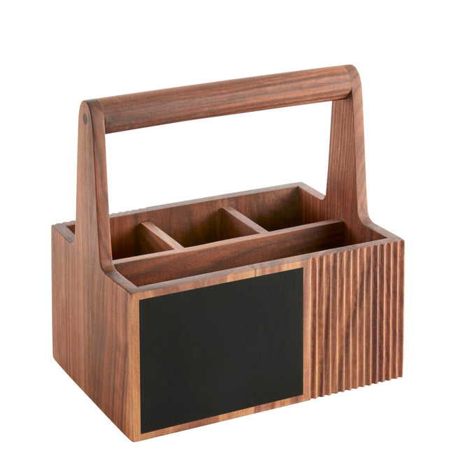 WMF Besteckbox mit Gr. (Walnuss) 15x22x23 cm