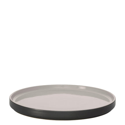 6 Stück WMF Teller flach GEO taupe Ø22cm