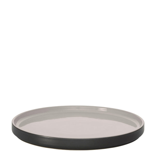 6 Stück WMF Teller flach GEO taupe Ø22cm