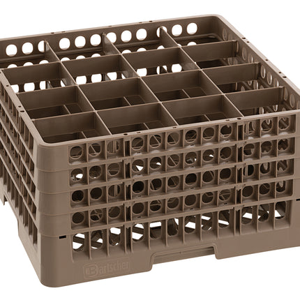 Gläserkorb, 16 Fächer