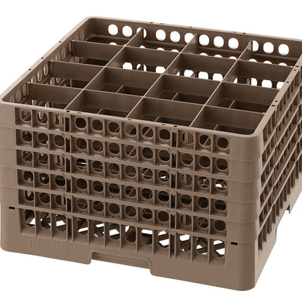 Glass basket, 16 compartments