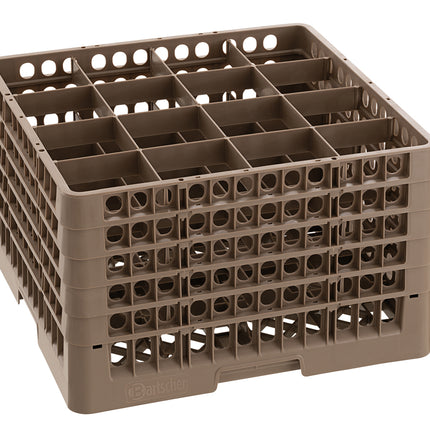 Gläserkorb, 16 Fächer