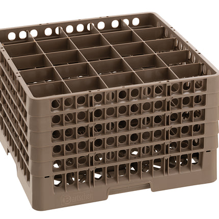 Gläserkorb, 25 Fächer