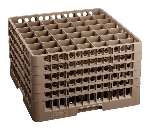 Gläserkorb, 49 Fächer