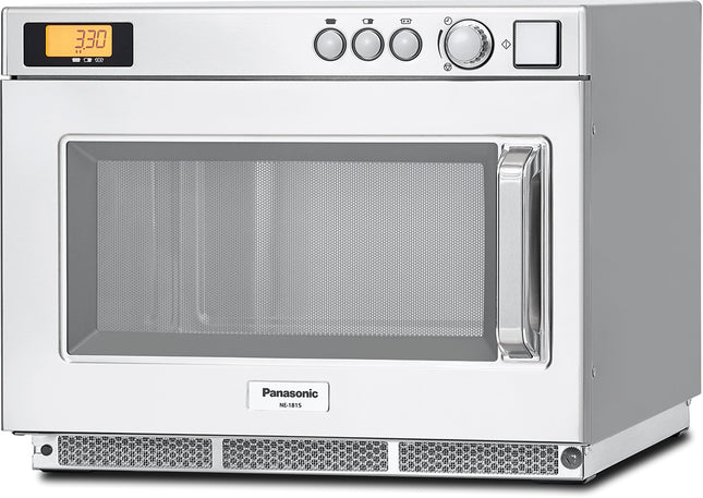 Panasonic Mikrowelle NE-1815  1800W Drehknopf Bedienung 422x508x337mm 18L