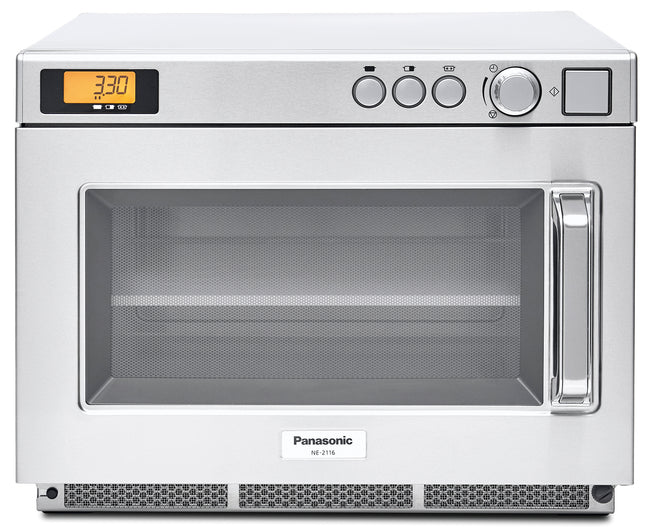 Panasonic NE-2116WEPG Mikrowelle 2100 W | Inverter-Technologie | 18 Liter