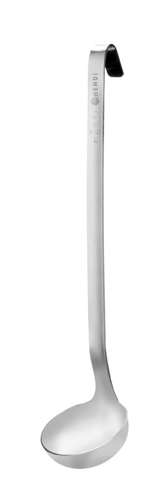 HENDI Schöpfkelle – tropfenfrei – Profi Line – 0.12 l – Ø 80 × 400 mm – Produktansicht