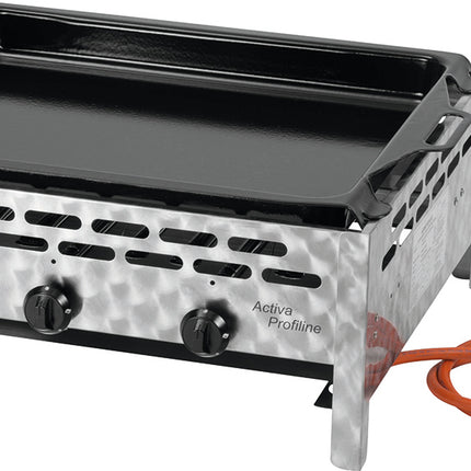 Wurstbräter CNS 3fl mit Pfanne und Schlauch ohne Regler